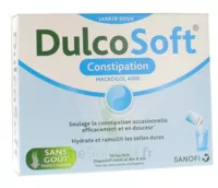 Dulcosoft Constipation Poudre Pour Solution Buvable 10 Sachets/10g à Muret