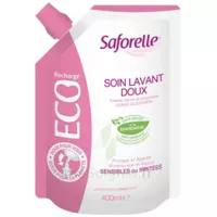 Saforelle Solution Soin Lavant Doux Eco-recharge/400ml à Muret