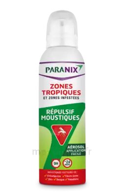 Paranix Moustiques Lotion Zones Tropicales Aérosol/125ml à Muret